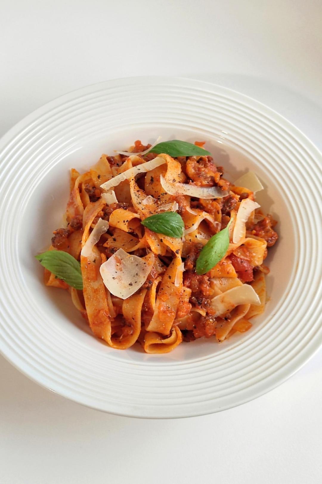 番茄肉酱意面Bolognese意大利chef亲授
