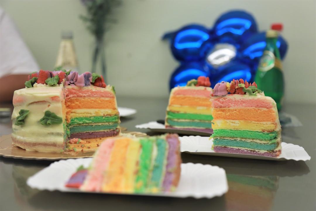 6寸彩虹蛋糕