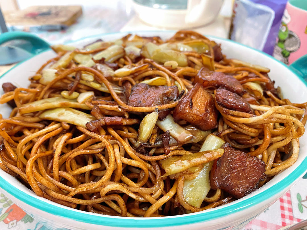 地道老北京扁豆焖面 豆角焖面 太好吃小心吃撑哦