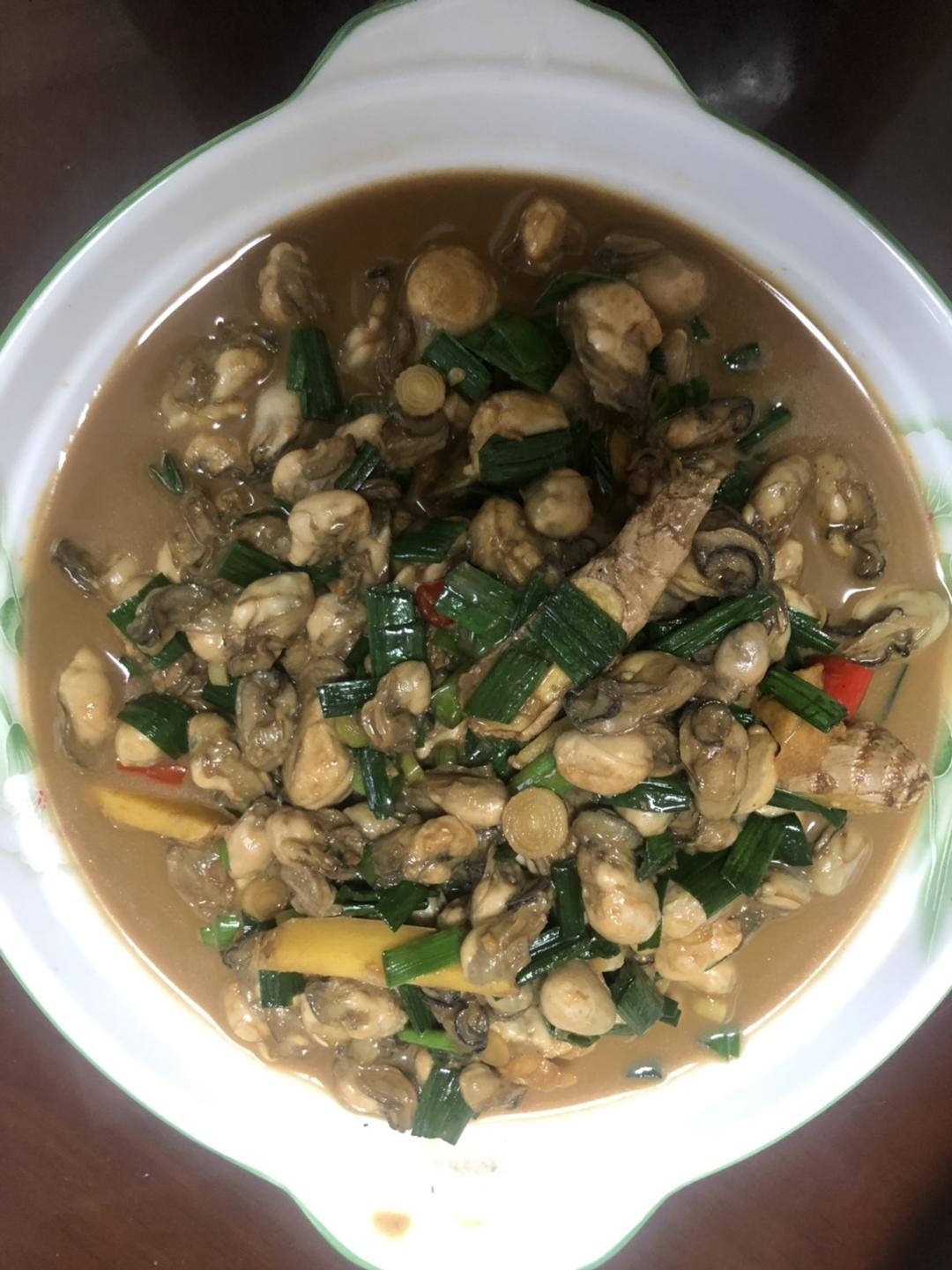 闽南家常炒海蛎!的做法