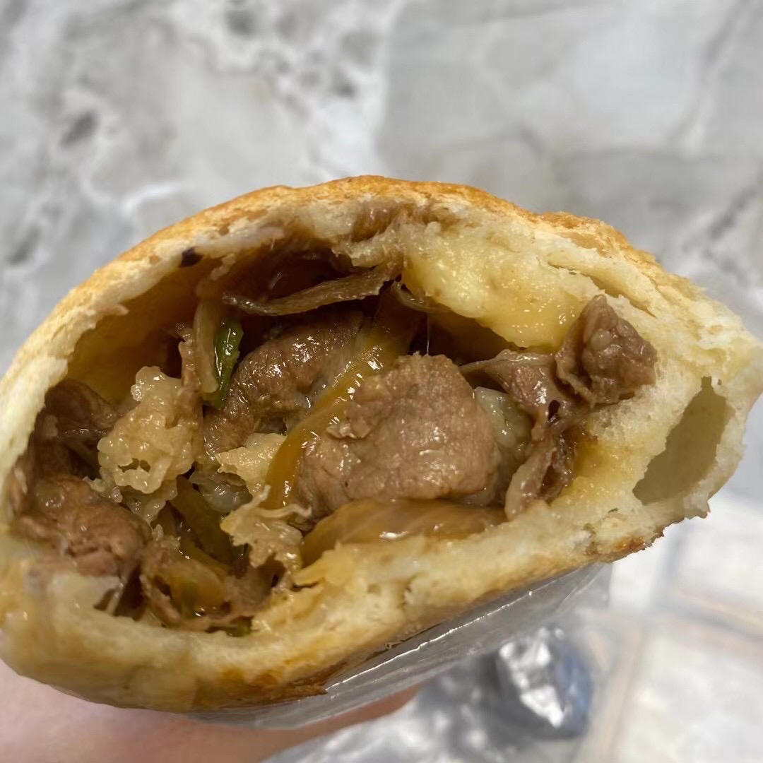 山姆同款 牛肉卷芝士面包