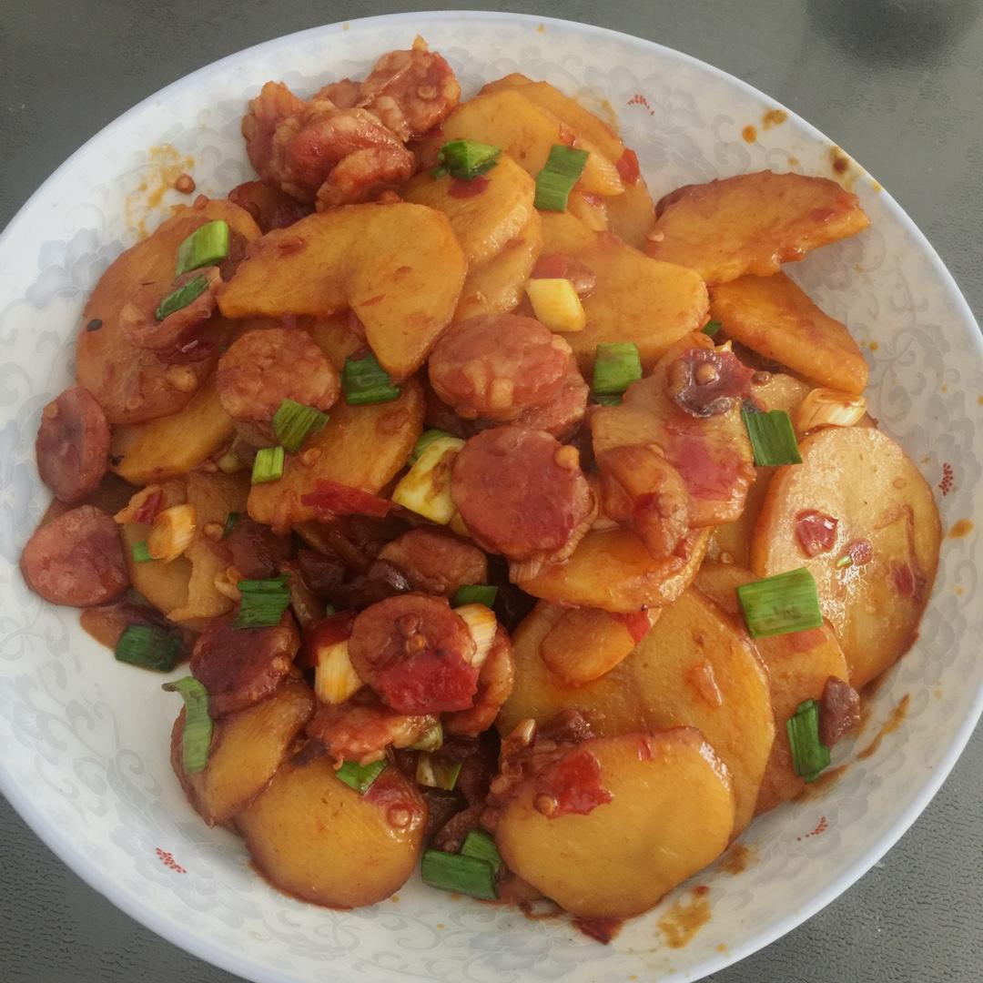 干锅土豆片