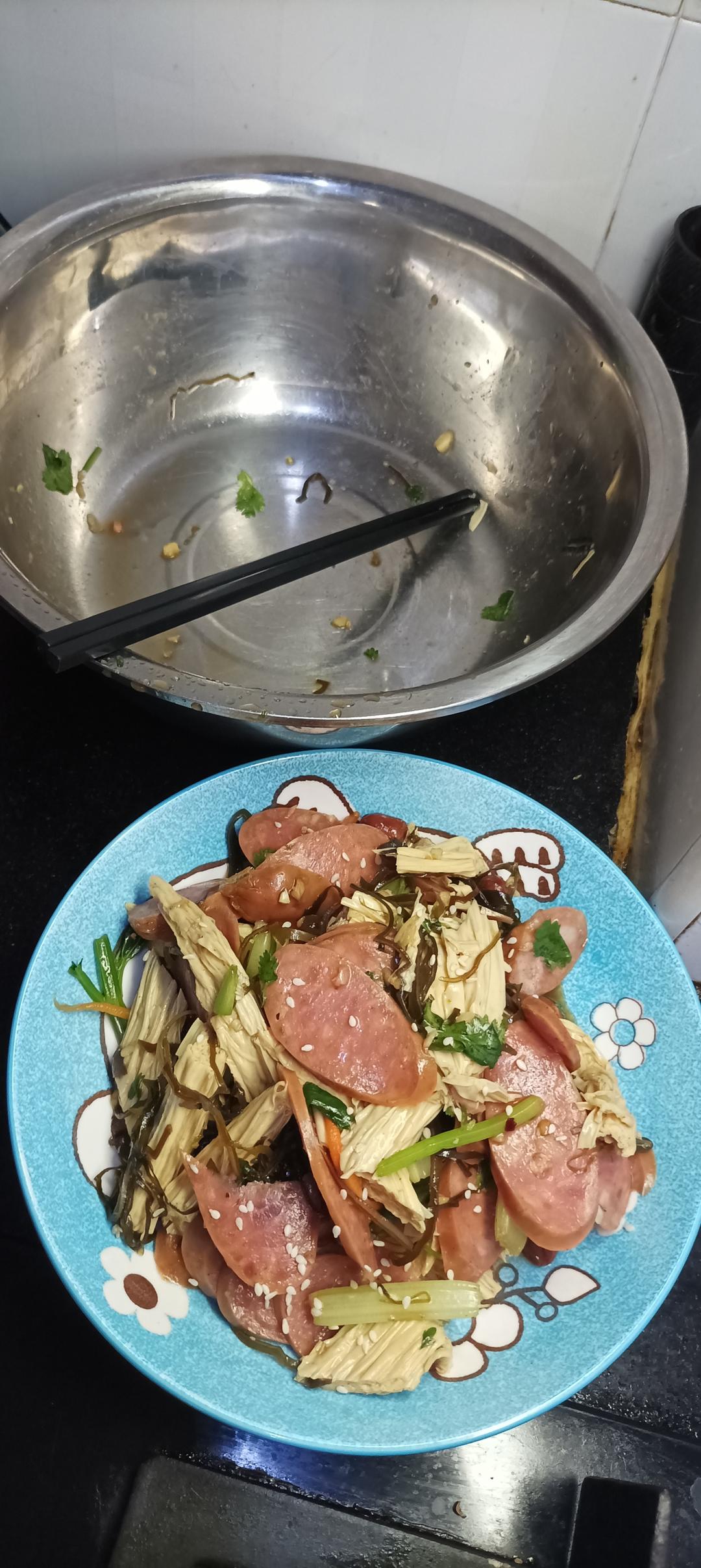 小清新凉拌腐竹
