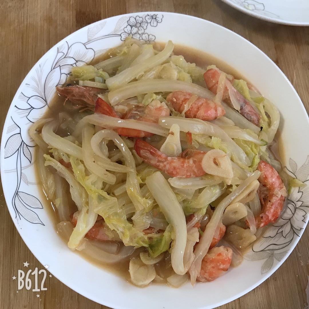 鲁式“四勺”白菜虾