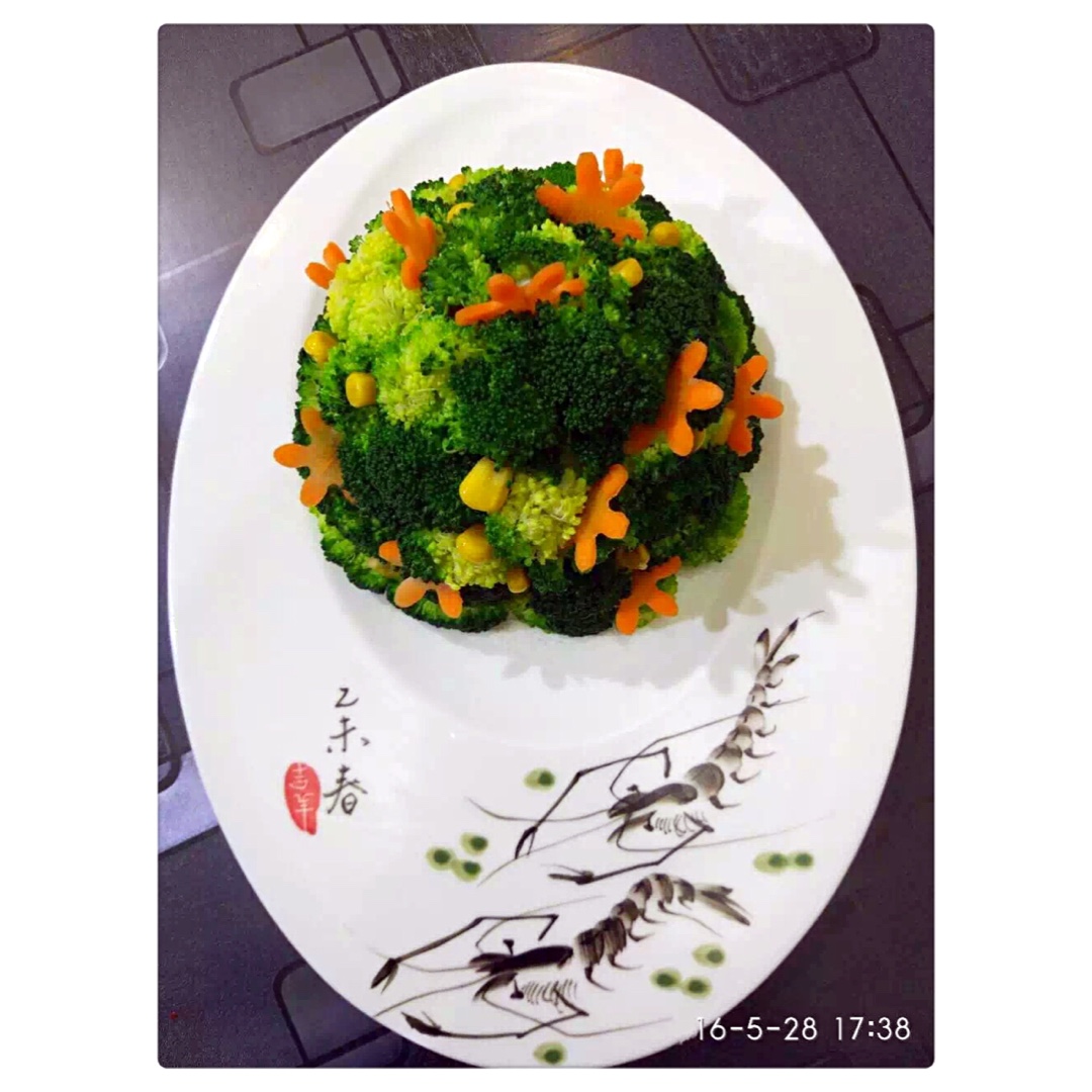 圣诞树沙拉