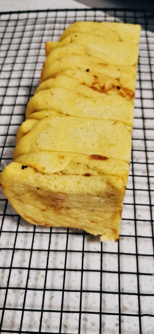 【山姆厨房】胡萝卜葱香手撕面包
