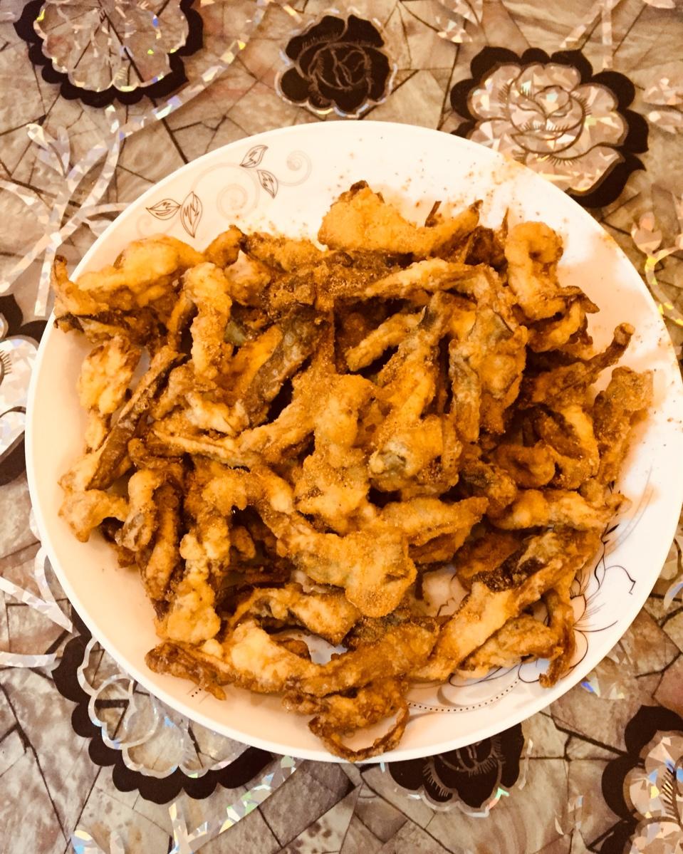 炸蘑菇
