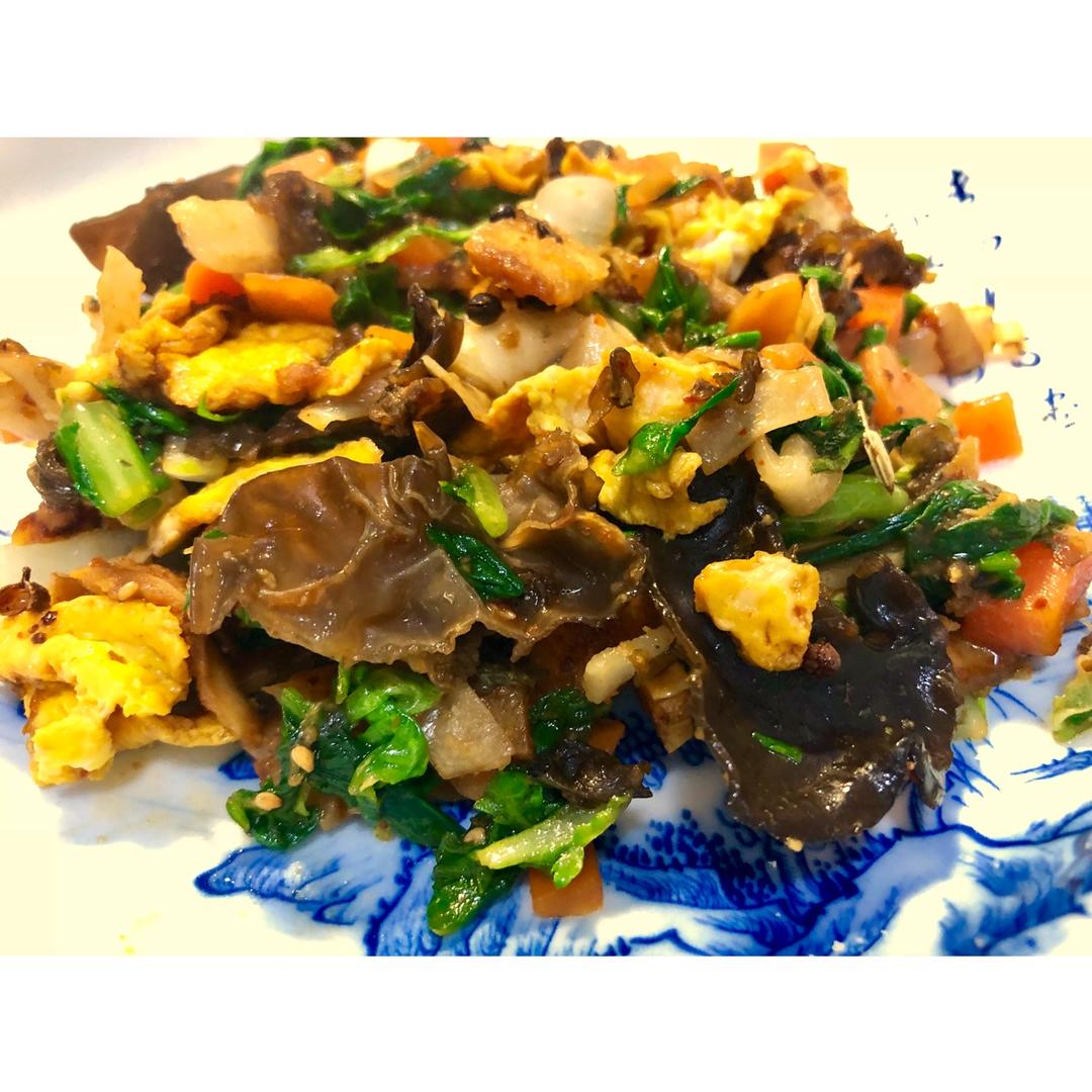 陕西私房炒饼[内附饼丝做法]