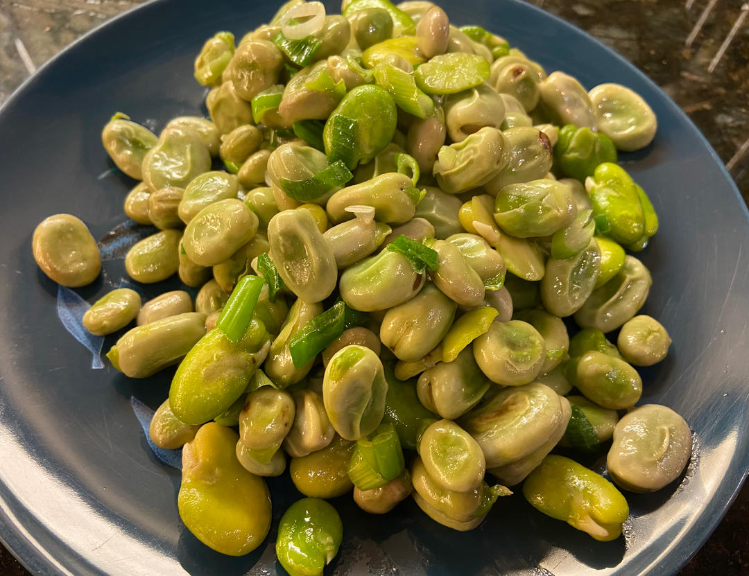 清炒蚕豆