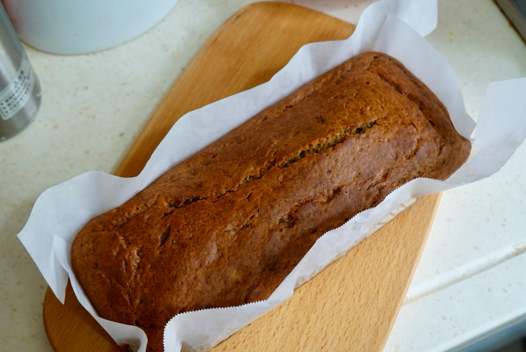 香浓的香蕉磅蛋糕（家里随便做）