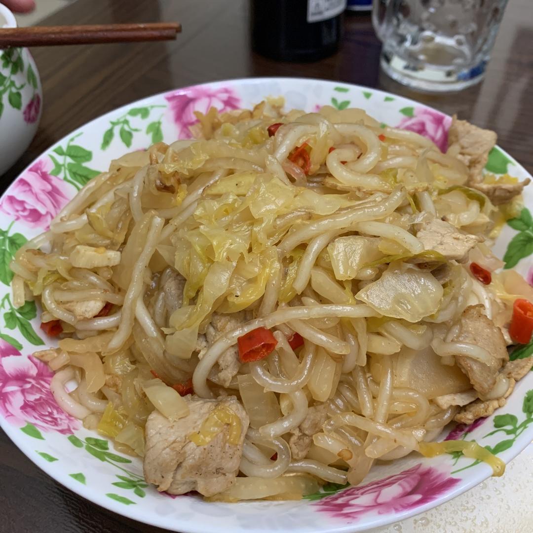 酸菜炒粉条