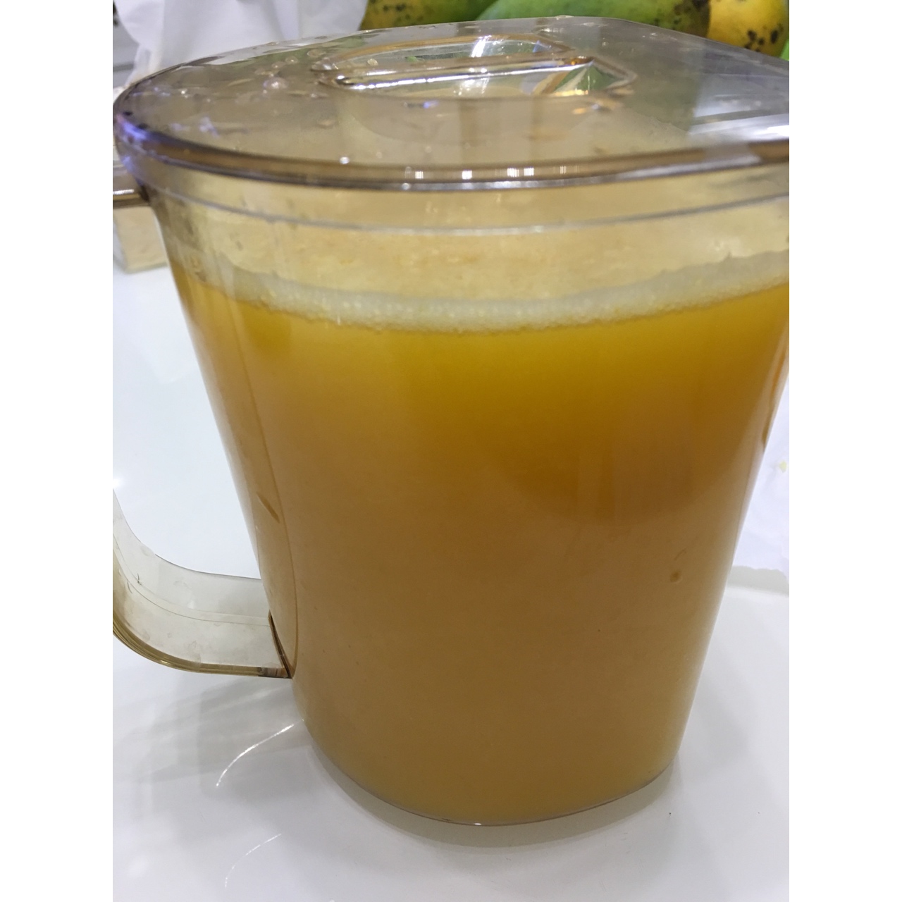 预防流感的柳橙雪梨汁