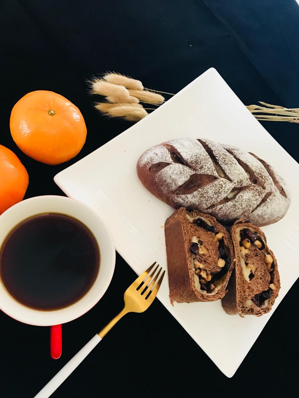 可可麻薯软欧