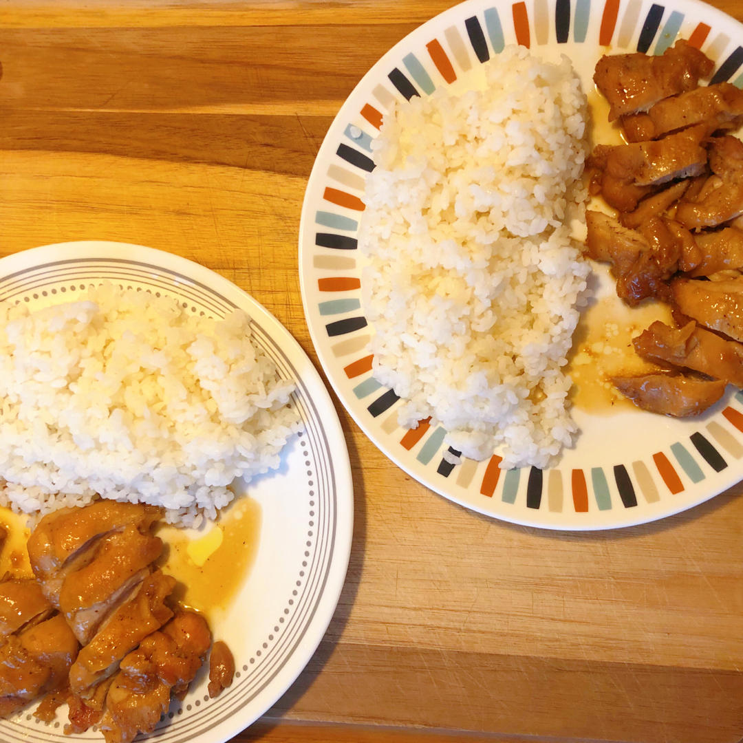 照烧鸡腿饭