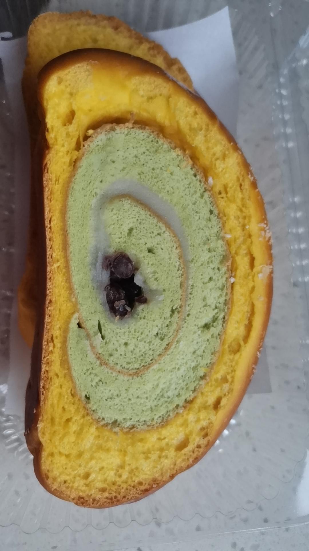 抹茶蛋糕卷面包