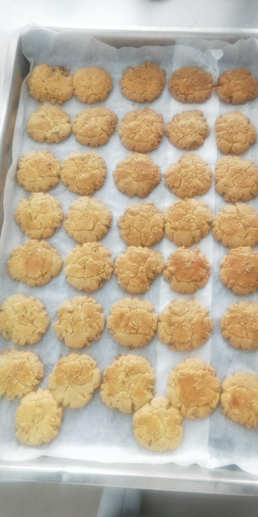 轻轻一按就碎掉的原味桃酥（不输猪油版）