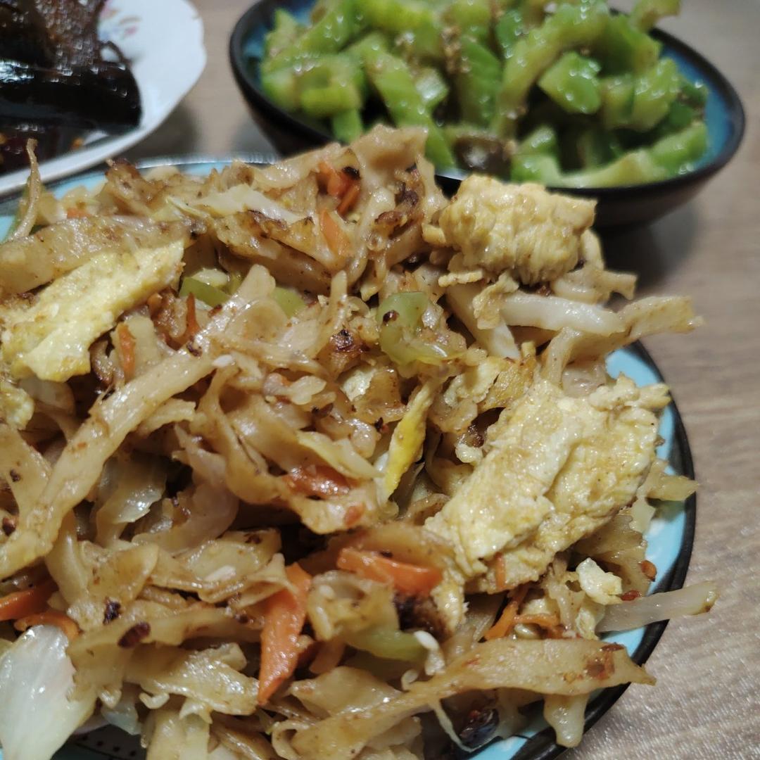 陕西私房炒饼[内附饼丝做法]