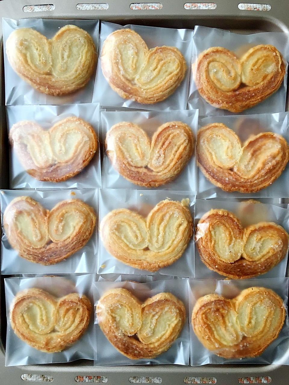蝴蝶酥 Puff Pastry Butterfly Cookie