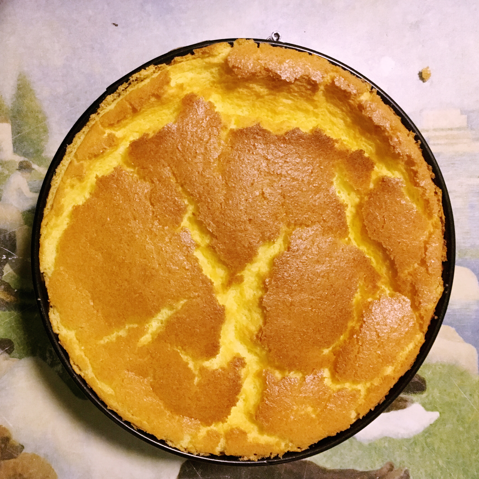 烤箱做蛋糕（戚风蛋糕的做法）