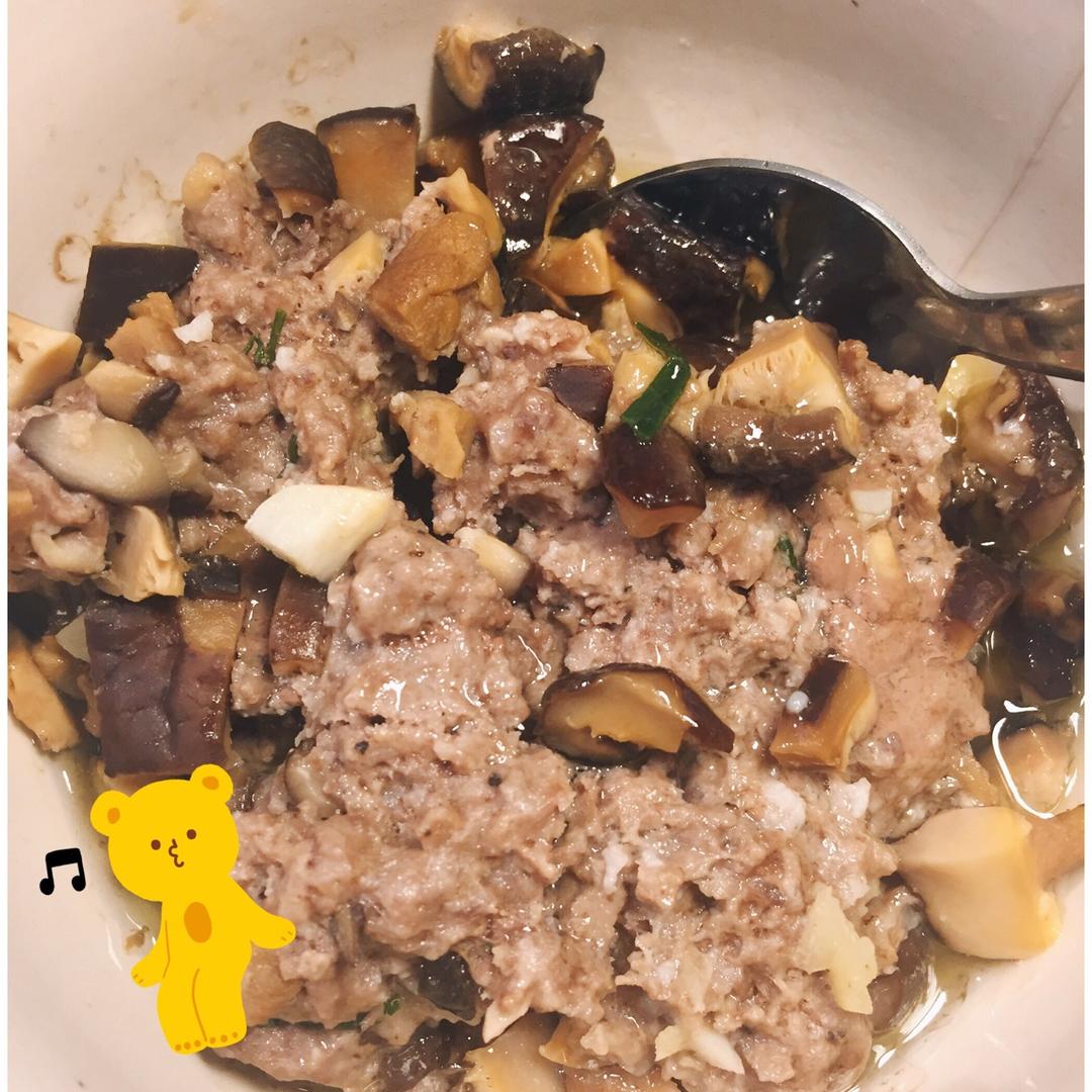 香菇蒸肉饼