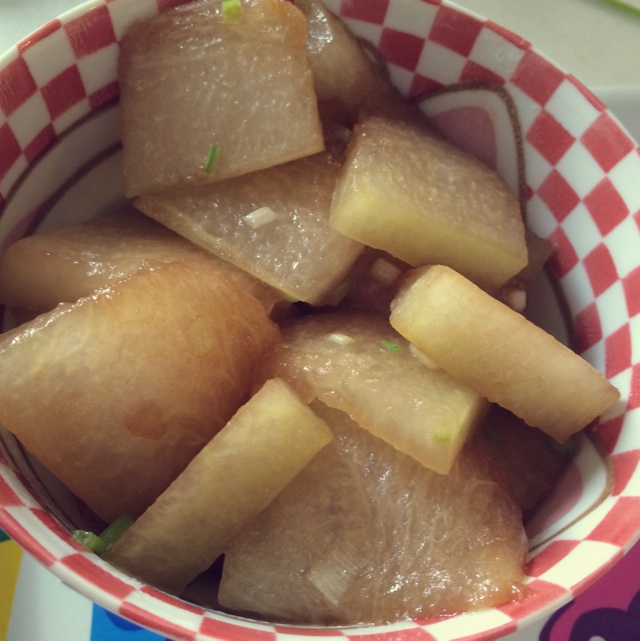 蚝油焖冬瓜