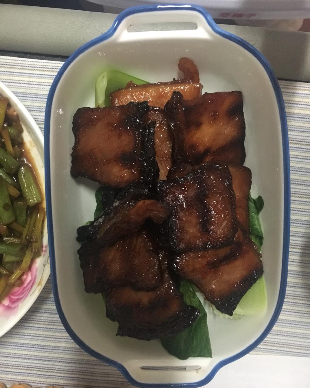 蜜汁叉烧肉（新手烤箱0失败）