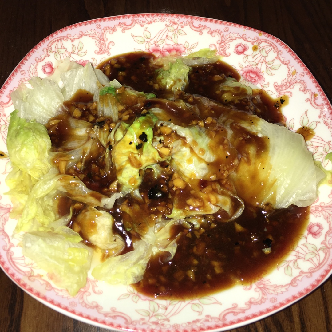 家常菜 蚝油生菜