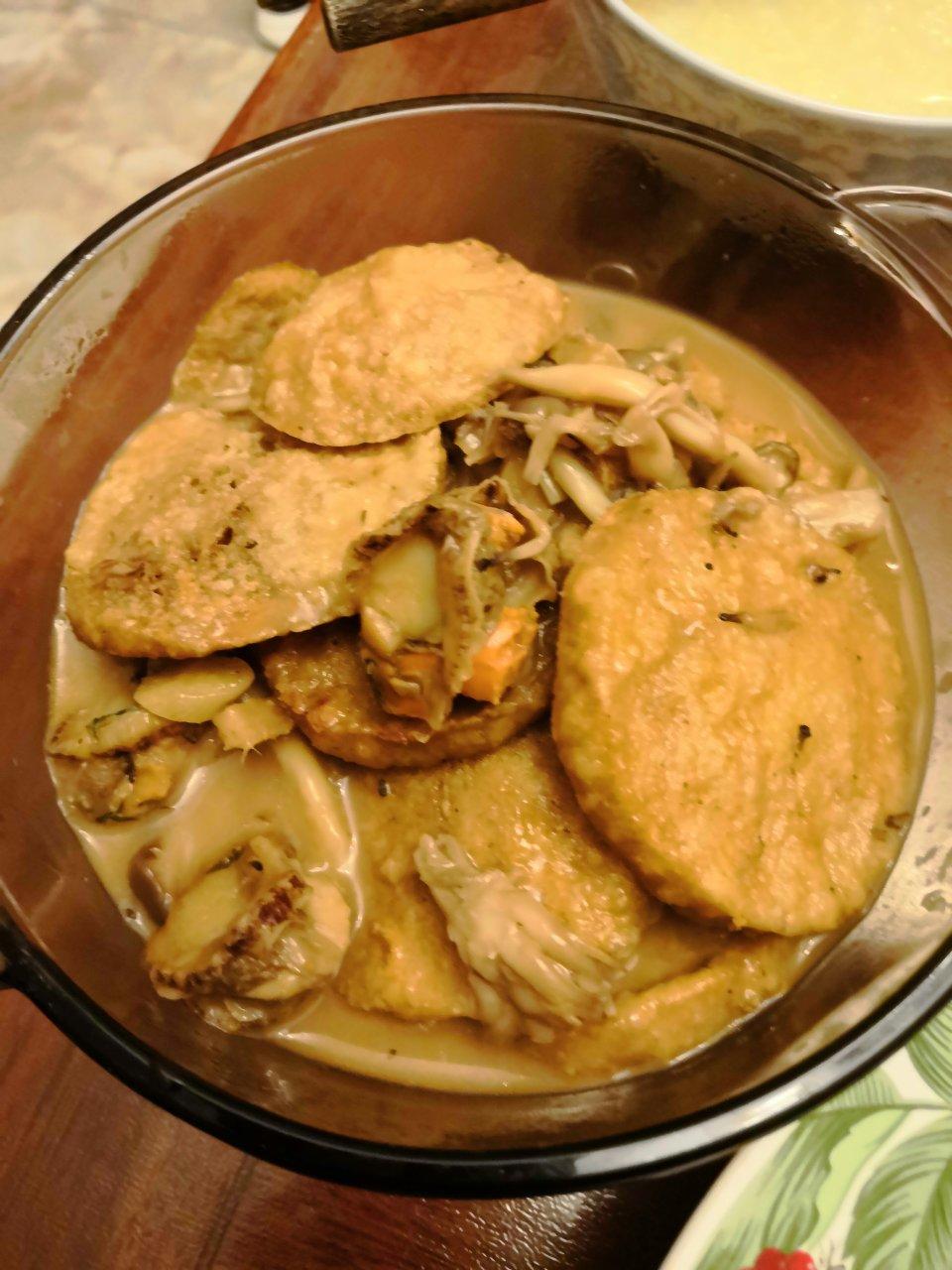 这豆腐汤太鲜美了