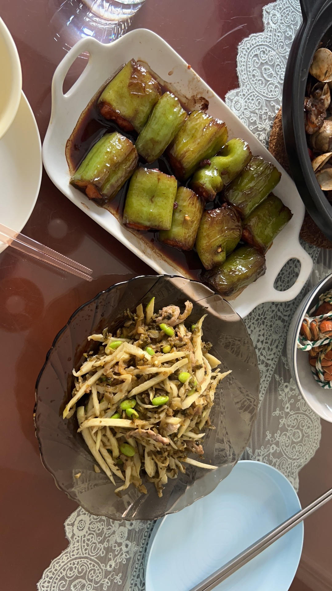 超下饭的青椒酿虾滑