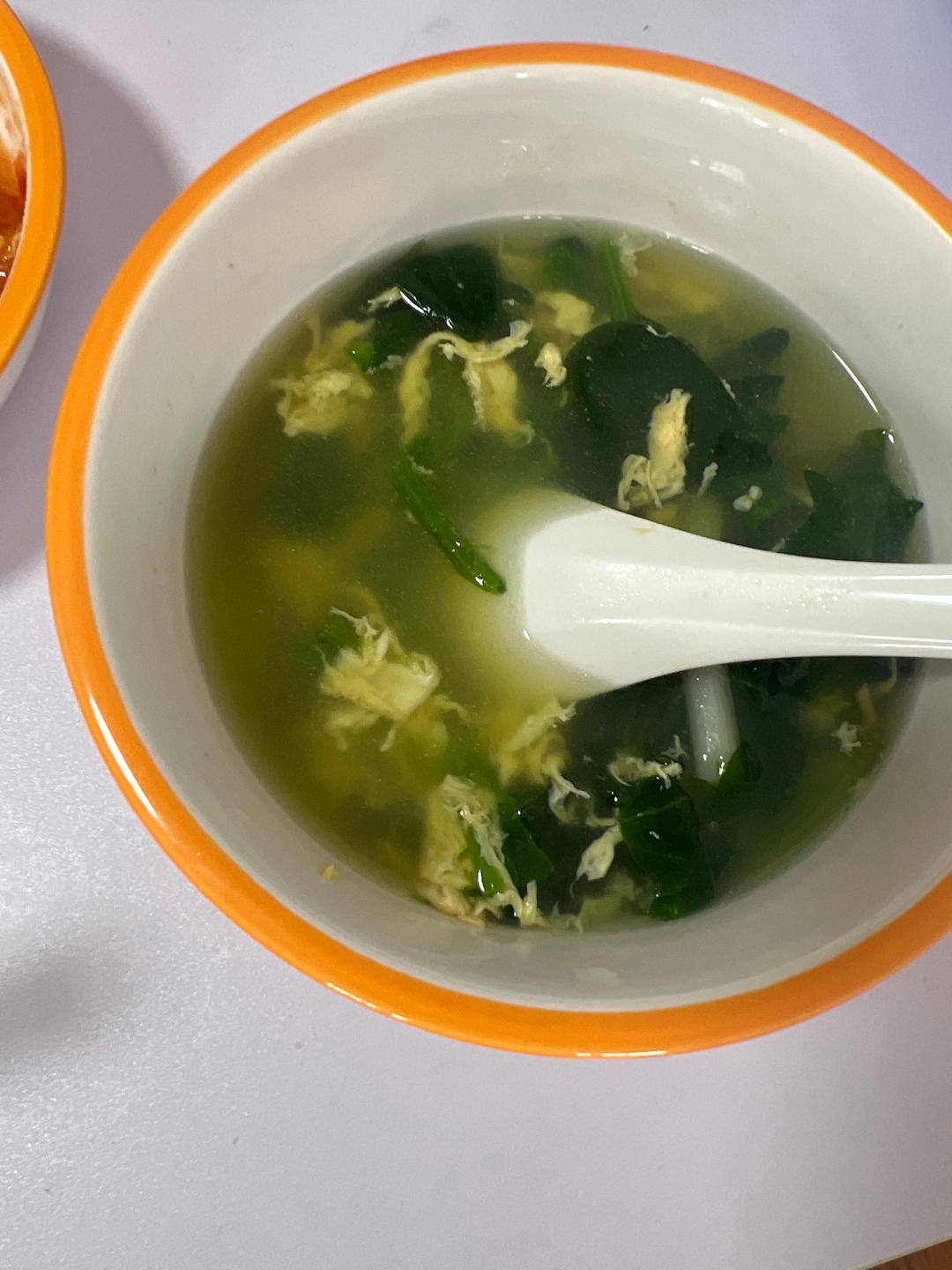 菠菜鸡蛋汤