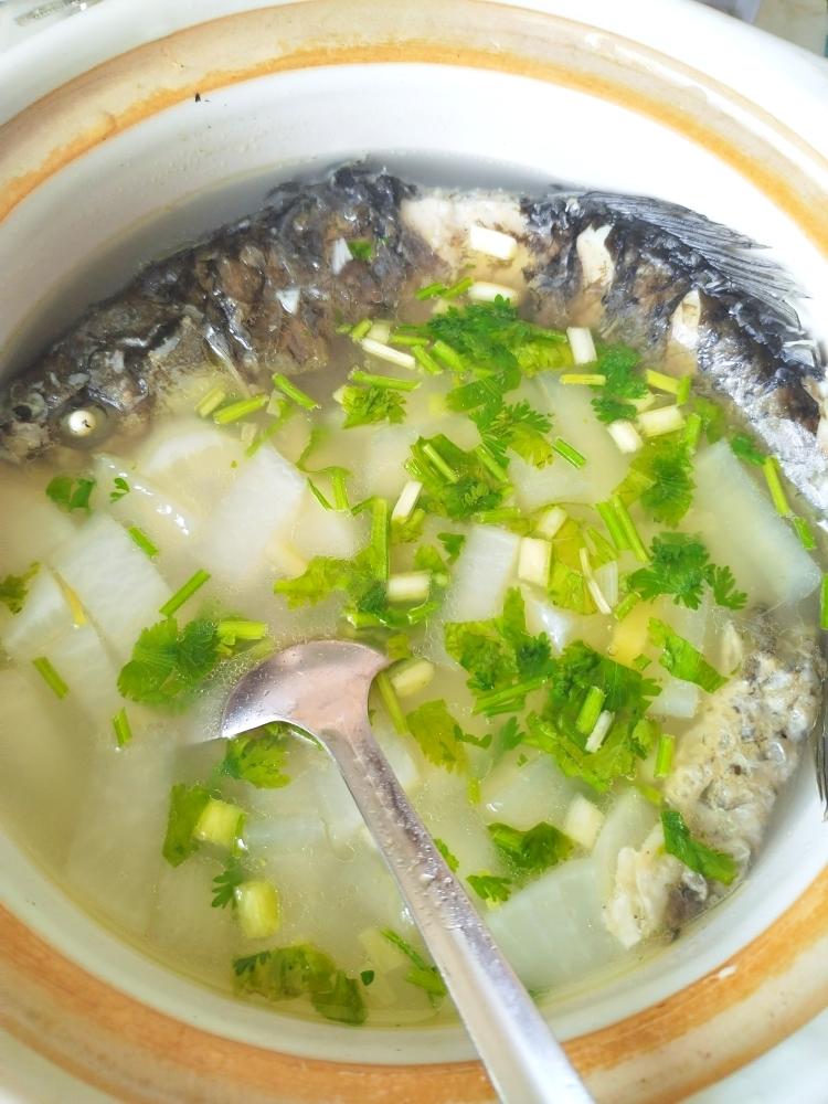 鲫鱼白萝卜汤