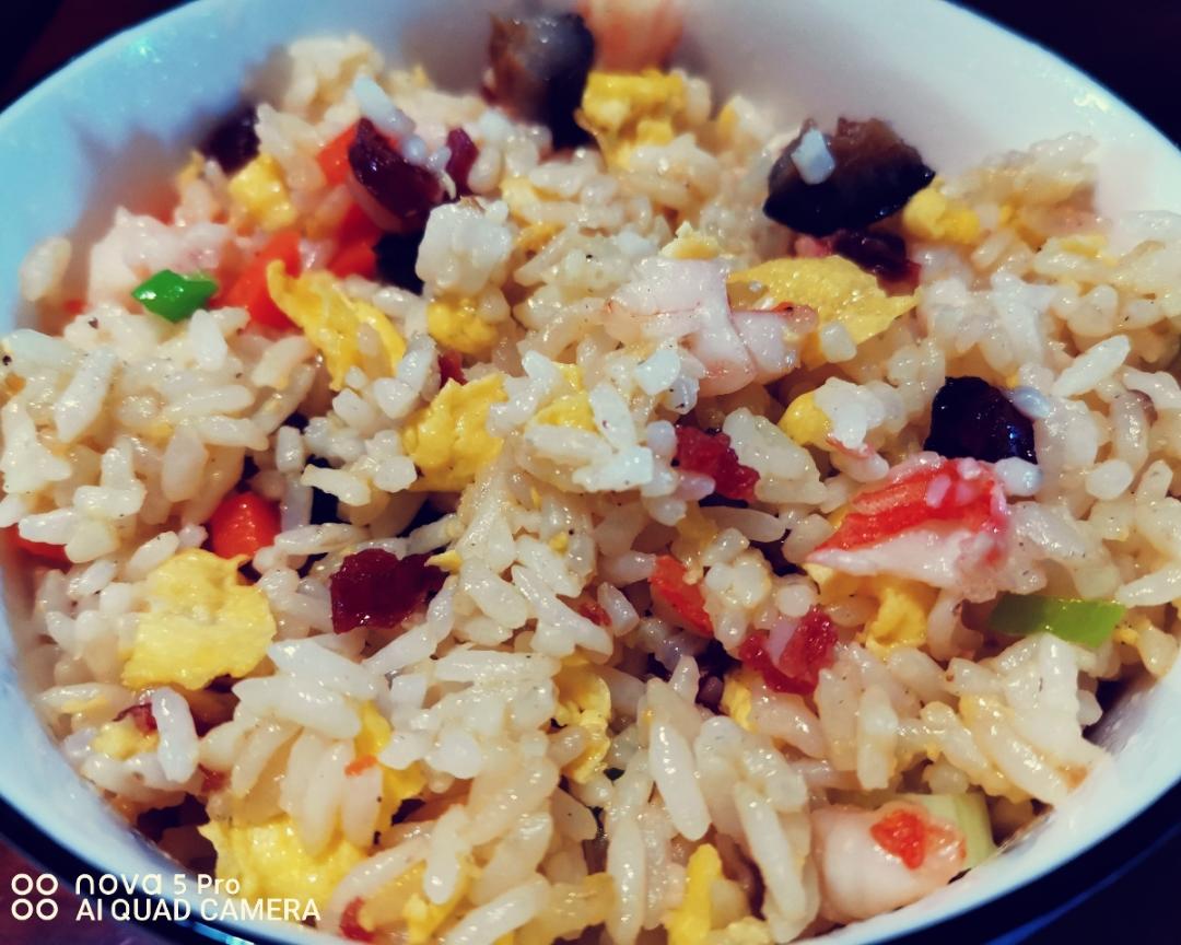 海参什锦炒饭