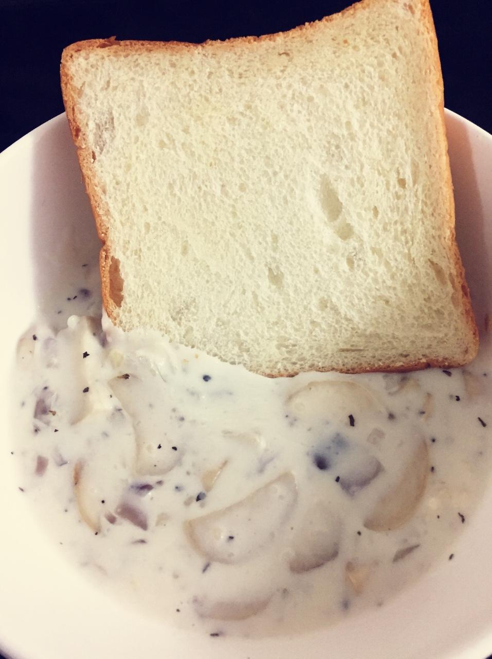 简易版奶油蘑菇浓汤