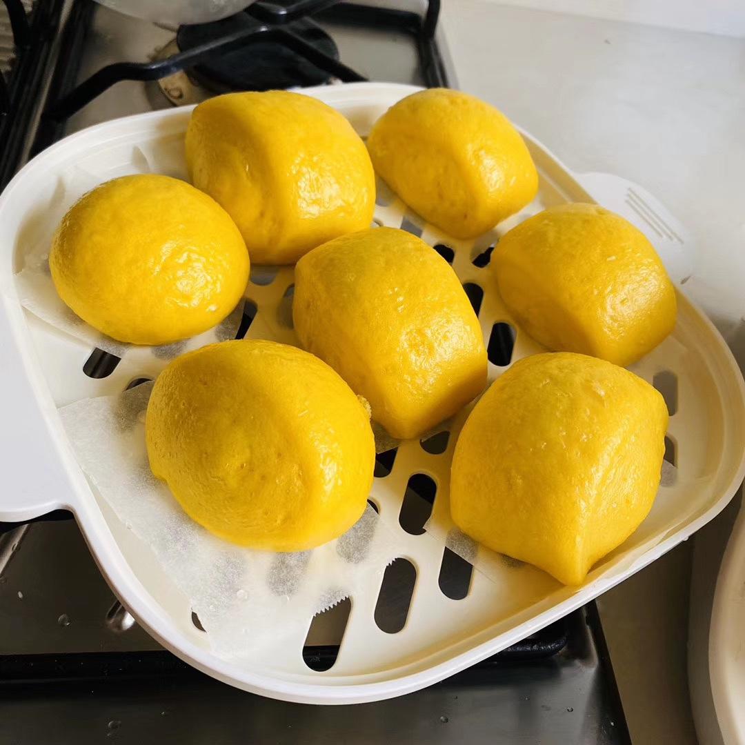 奶香南瓜馒头！我很喜欢！