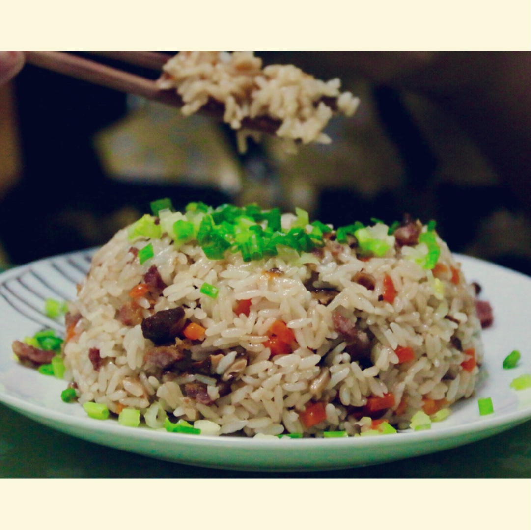 邱莹莹的腊肉饭（电饭煲版）