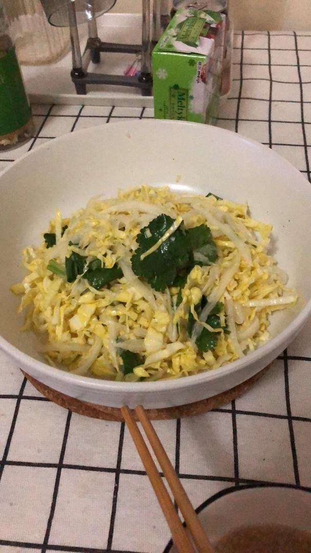 凉拌白菜芯——冬天的小凉菜