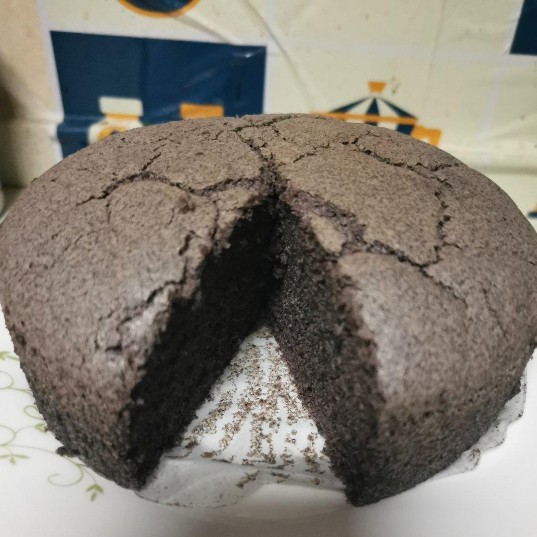 吃不厌的黑米糕（低糖少油）附小米糕做法