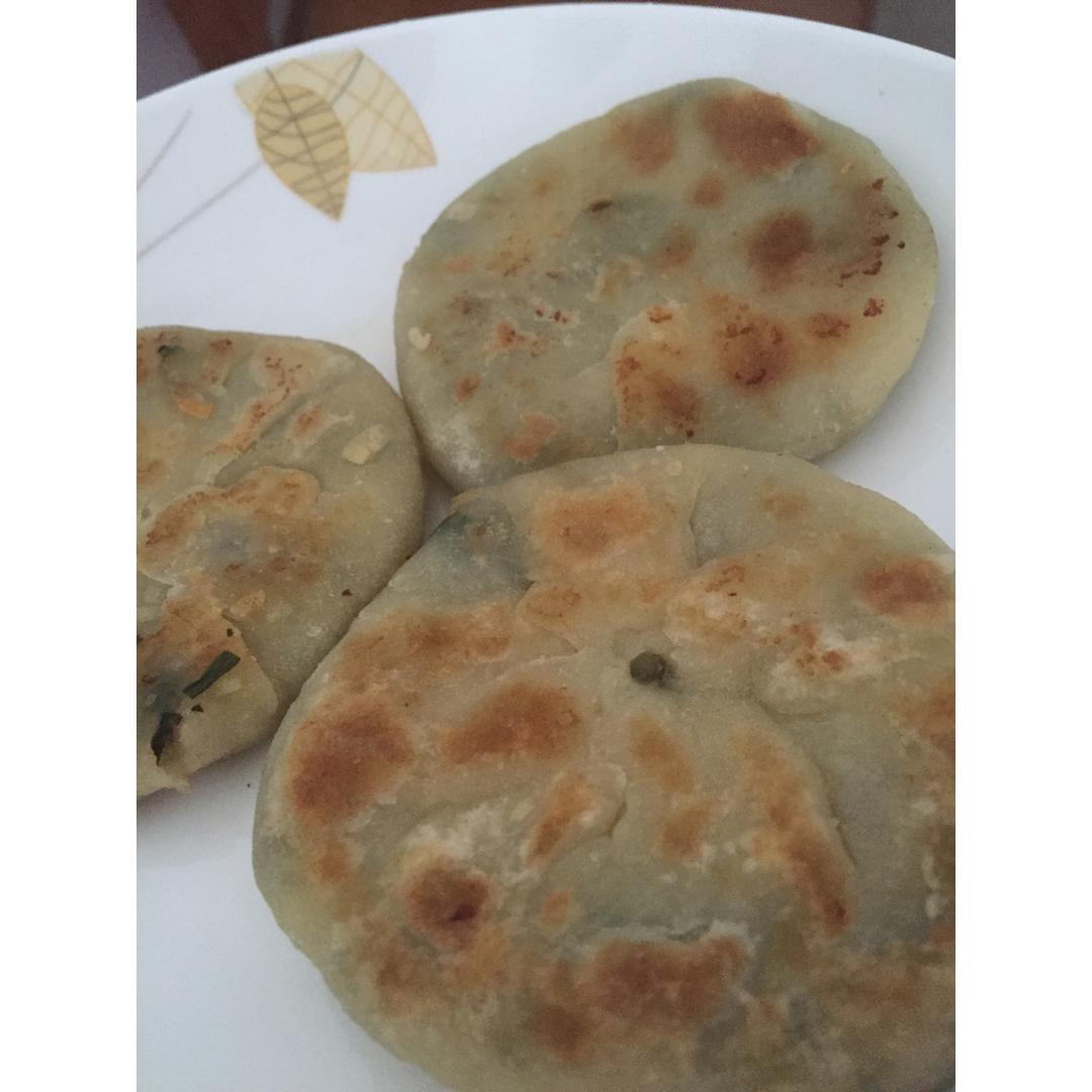 薄皮韭菜饼