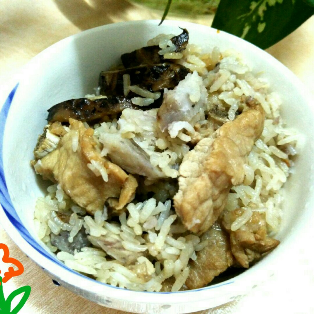 芋头排骨焖饭—有饭有肉有菜一人食