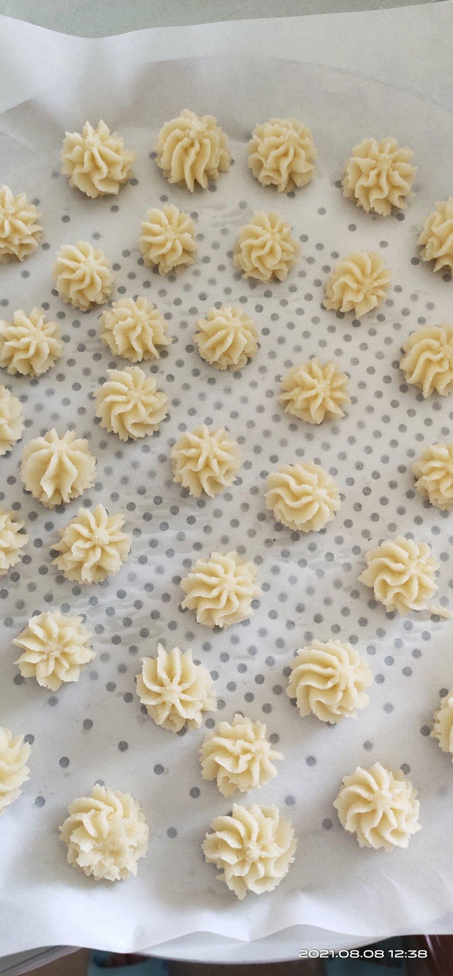 零失败花纹超级立体的黄油曲奇