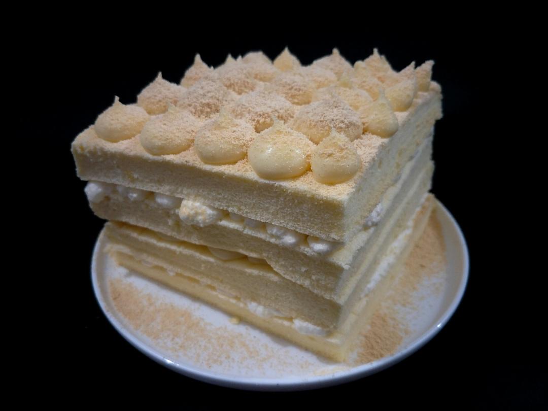 日式豆乳盒子蛋糕