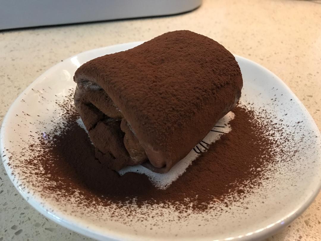 网红食谱│抹茶毛巾卷