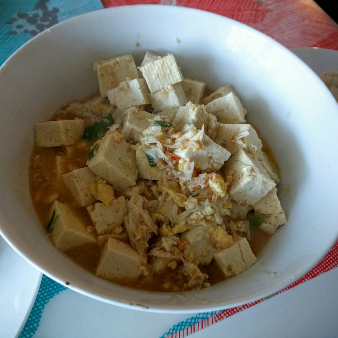 蟹黄豆腐