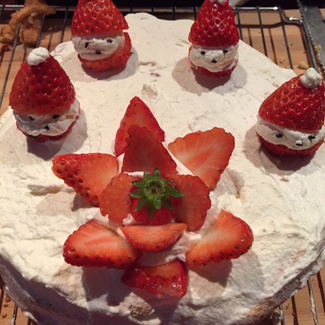草莓圣诞老人、圣诞雪人