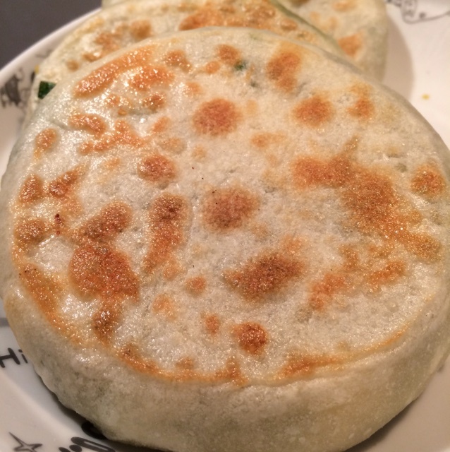 薄皮韭菜饼