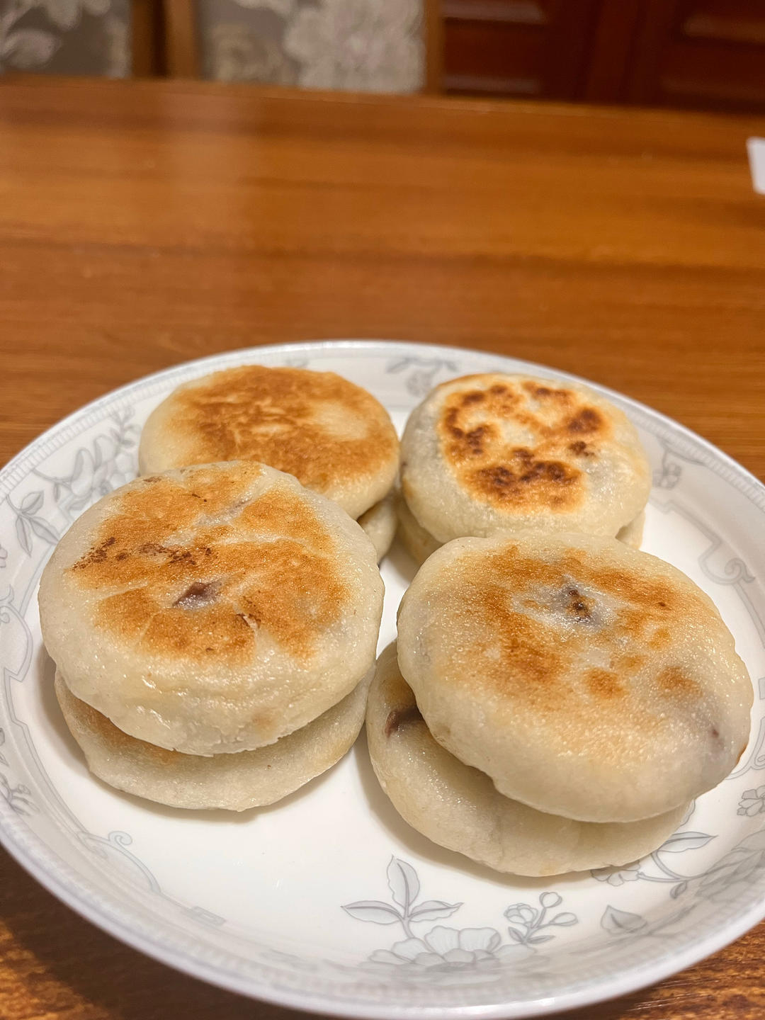 ㊙️东北糯米豆沙粘火勺 烫面法饼超级软 附虎口收拢法整形视频