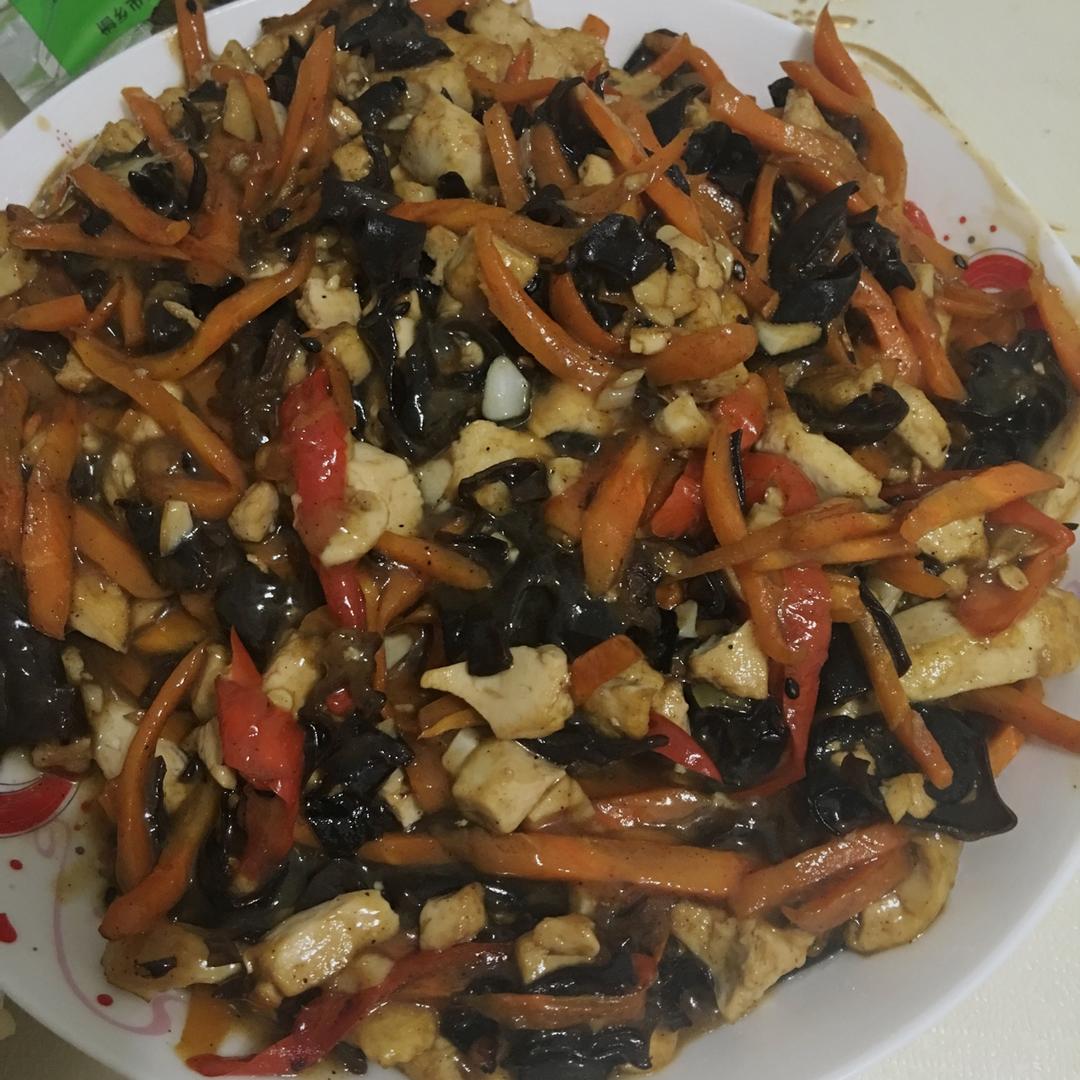 鱼香豆腐丝