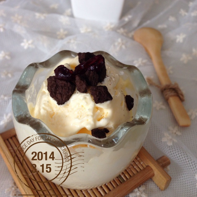 w王娅茜做的川上文代的香草芭菲