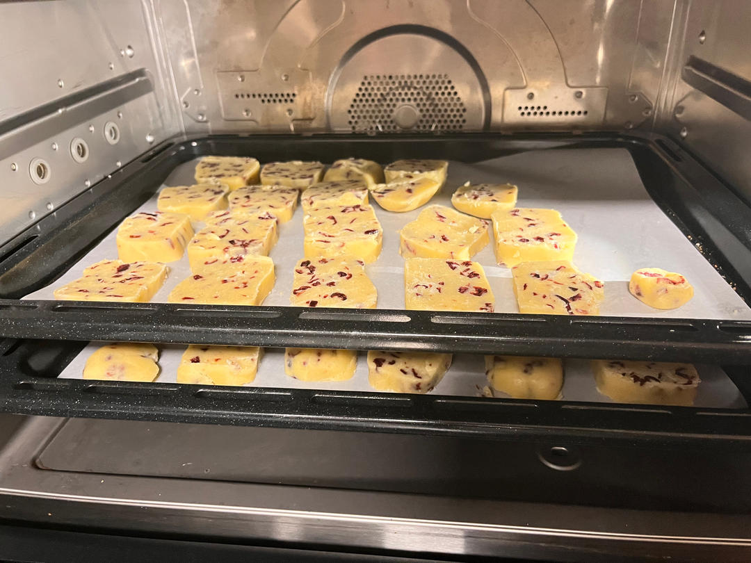 低糖少油版蔓越莓饼干