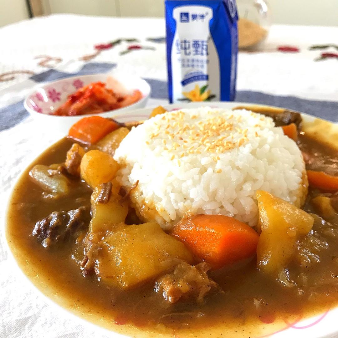 堂妈教你做咖喱牛肉饭